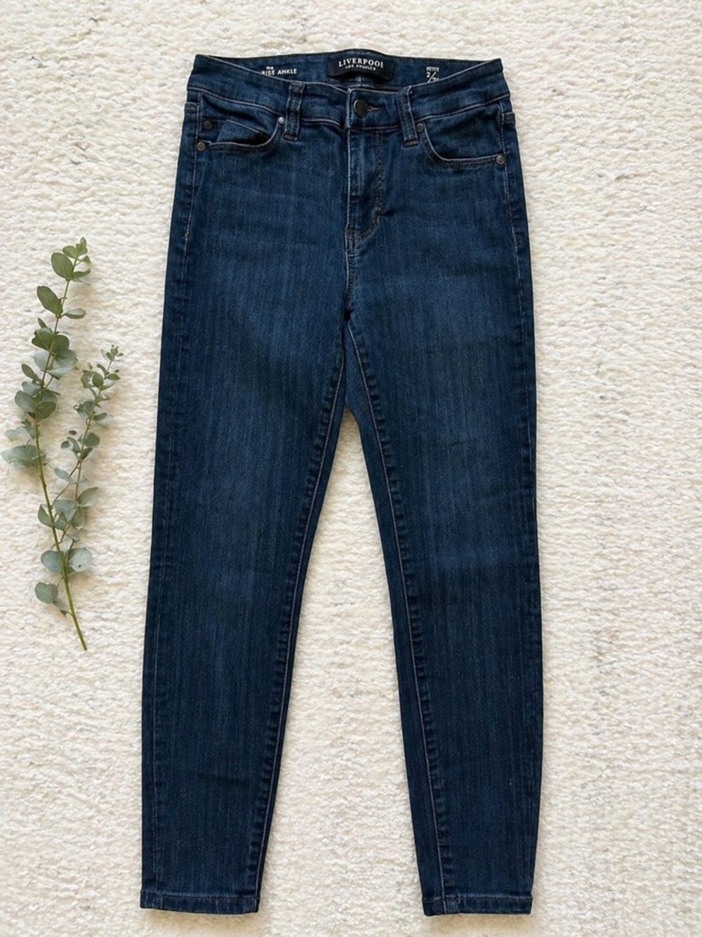 Liverpool Dark Indigo Skinny Jeans